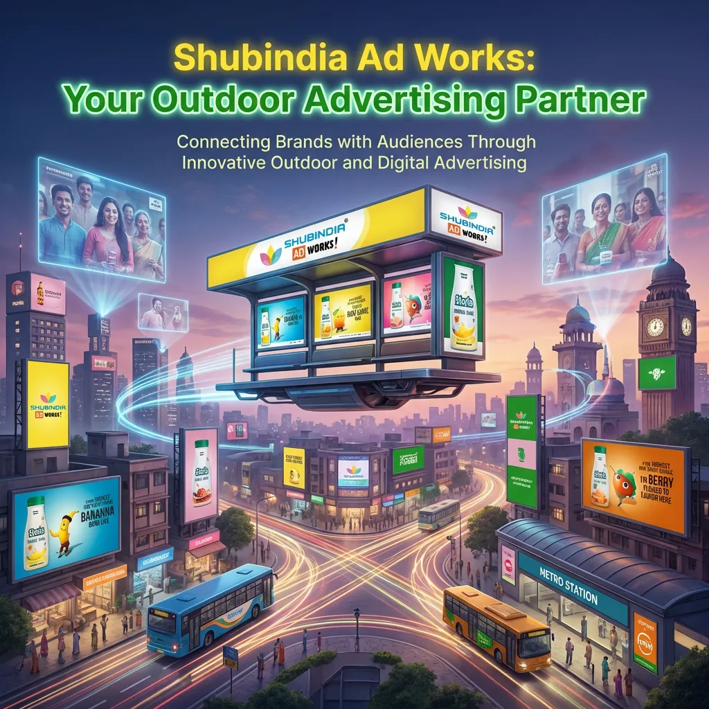 Outdoor Advertising Partner Connecting Brands with Audiences by Shubindia Ad Works