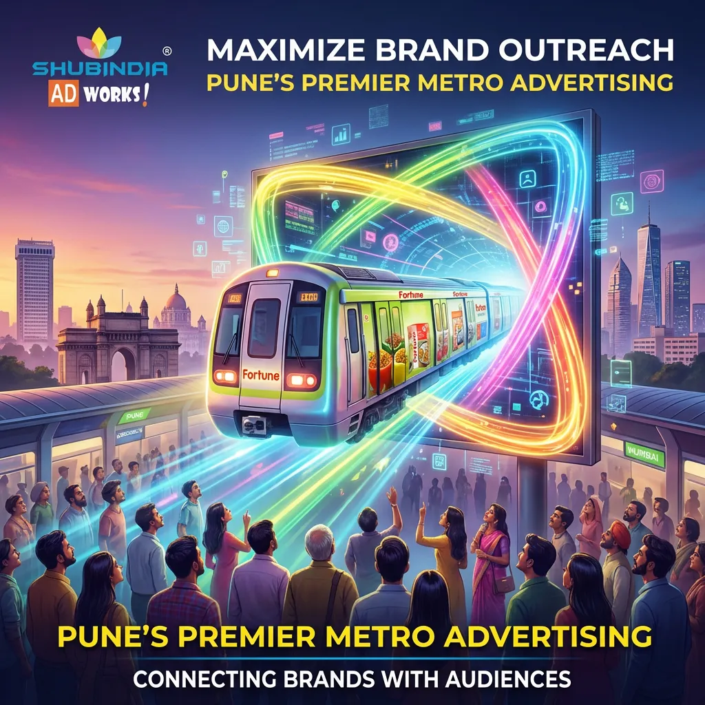 Pune Metro Advertising Maximizing Brand Outreach by Shubindia Ad Works