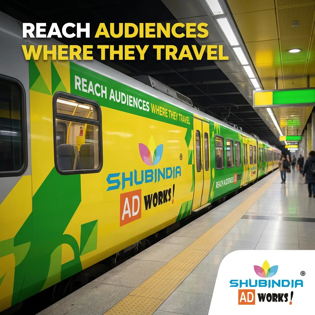 Railway & train advertising creative by Shubindia Ad Works 4 — Shubindia Ad Works